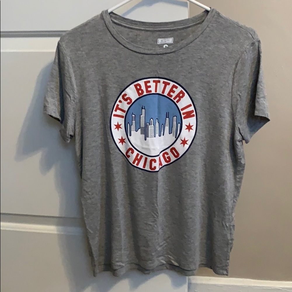 Chicago Women’s Small T-shirt, Grey